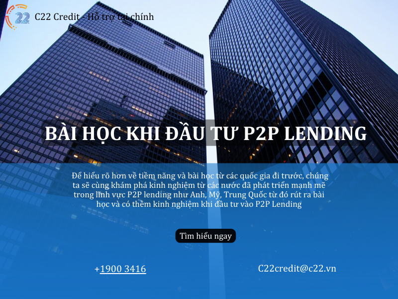 Bài học đầu tư P2P lending