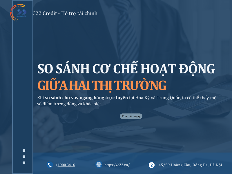 Cơ chế hoạt động cho vay ngang hàng của Hoa Kỳ và Trung Quốc