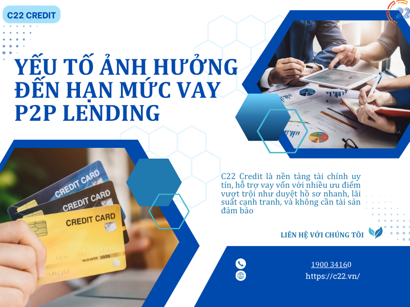 Yếu tố ảnh hưởng đến hạn mức vay p2p lending